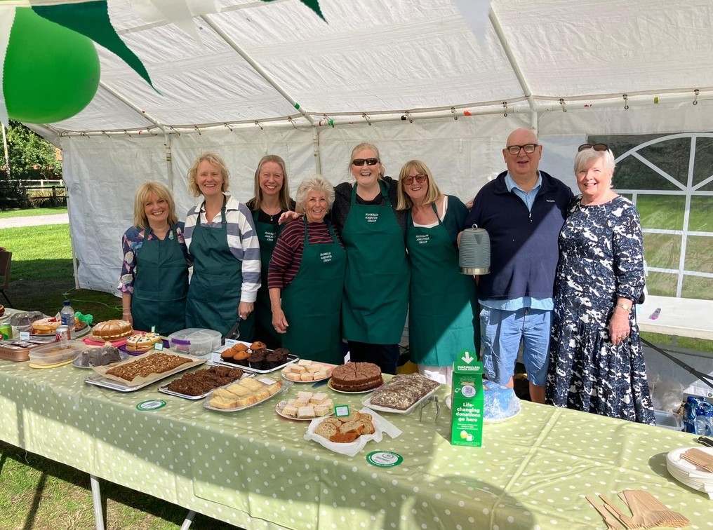 Macmillan Afternoon Tea team September 2026